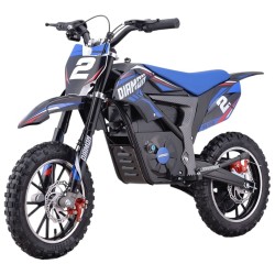 Pocket Bike électrique Diamon - RX 550W - 10"/10" - Bleu