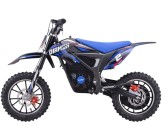 Pocket Bike elettrica Diamon - RX 550W - 10"/10" - Blù