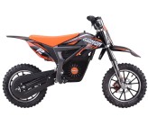 Pocket Bike électrique Diamon - RX 550W - 10"/10" - Orange