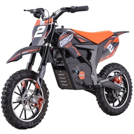 Pocket Bike électrique Diamon - RX 550W - 10"/10" - Orange