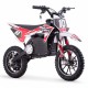 Pocket Bike électrique PROBIKE - SX 1000w - 10"/10" - Rosso