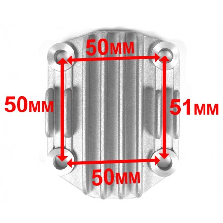 Cache Culasse Avant 50x48mm pour Pit Bike