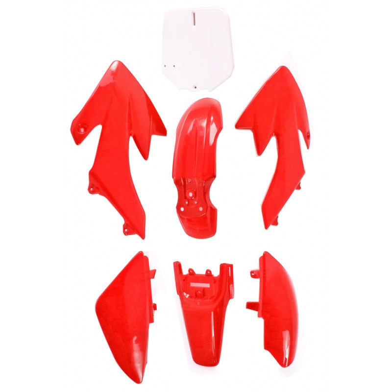 Kit plastique CRF50 Rouge