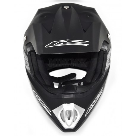 Casque Cross CRZ Noir Mat (M, L) pour Pit bike