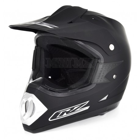 Casque Cross CRZ Noir Mat (M, L) pour Dirt Bike