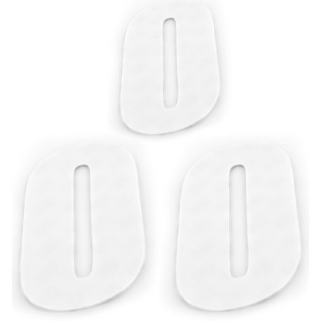 Numero de Plaque CRZ Blanc 12 cm (vendu par 3)