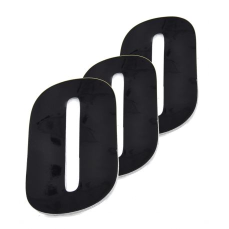 Numero de Plaque CRZ Noir 12 cm (vendu par 3)