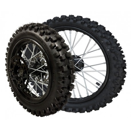Kit plastique BLANC KTM-MXF-ONE pour Dirt Bike, Mini Moto et Pit Bike