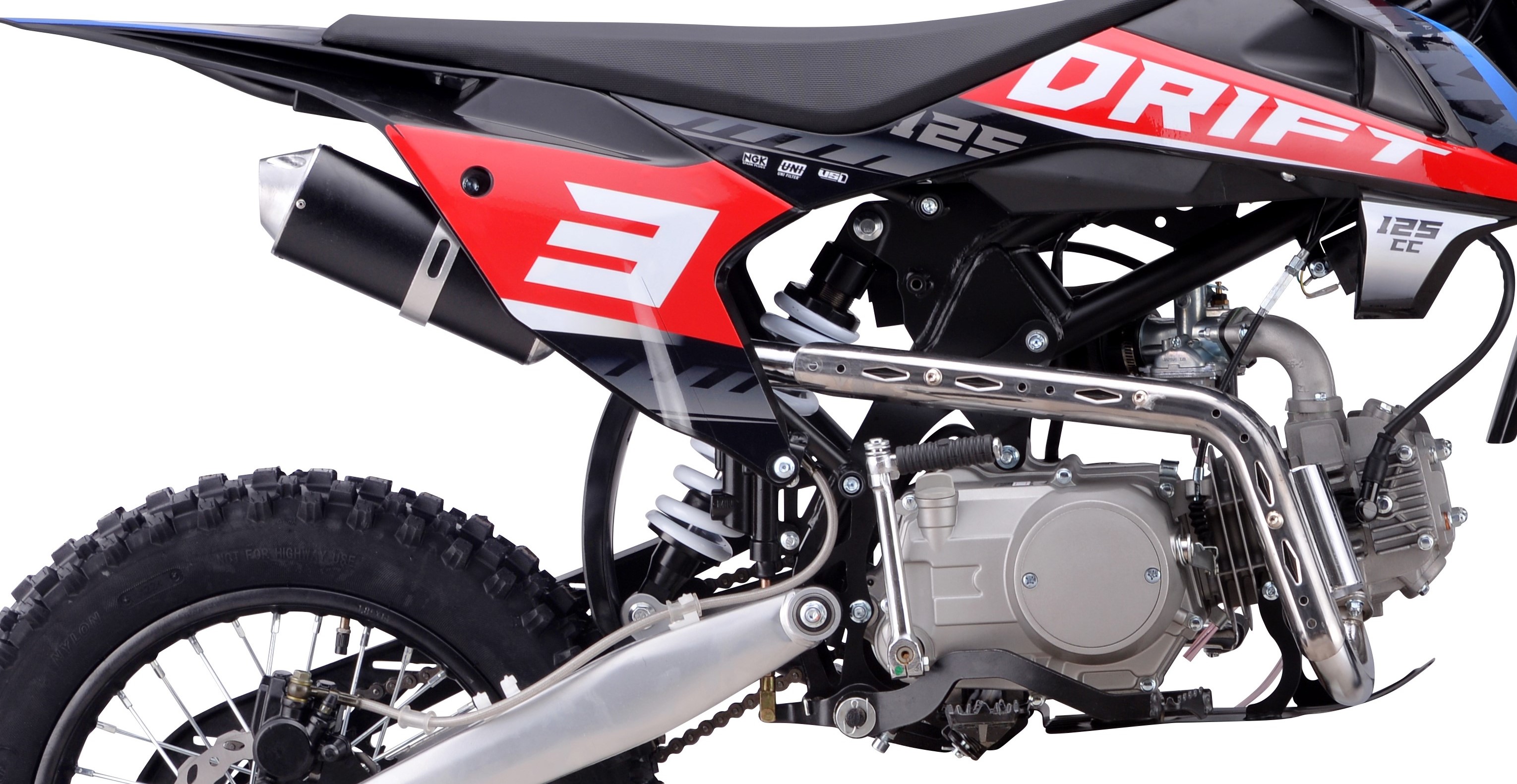 Échappement type CRF 110 plus PowerBomb