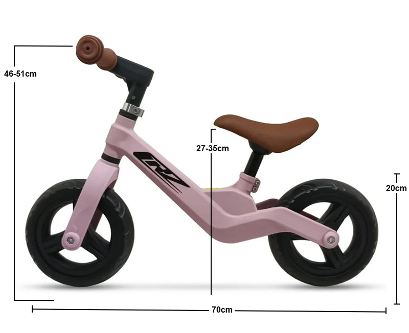 Dimensioni e dimensioni adatte a bambini da 1 a 3 anni (da 75 cm)