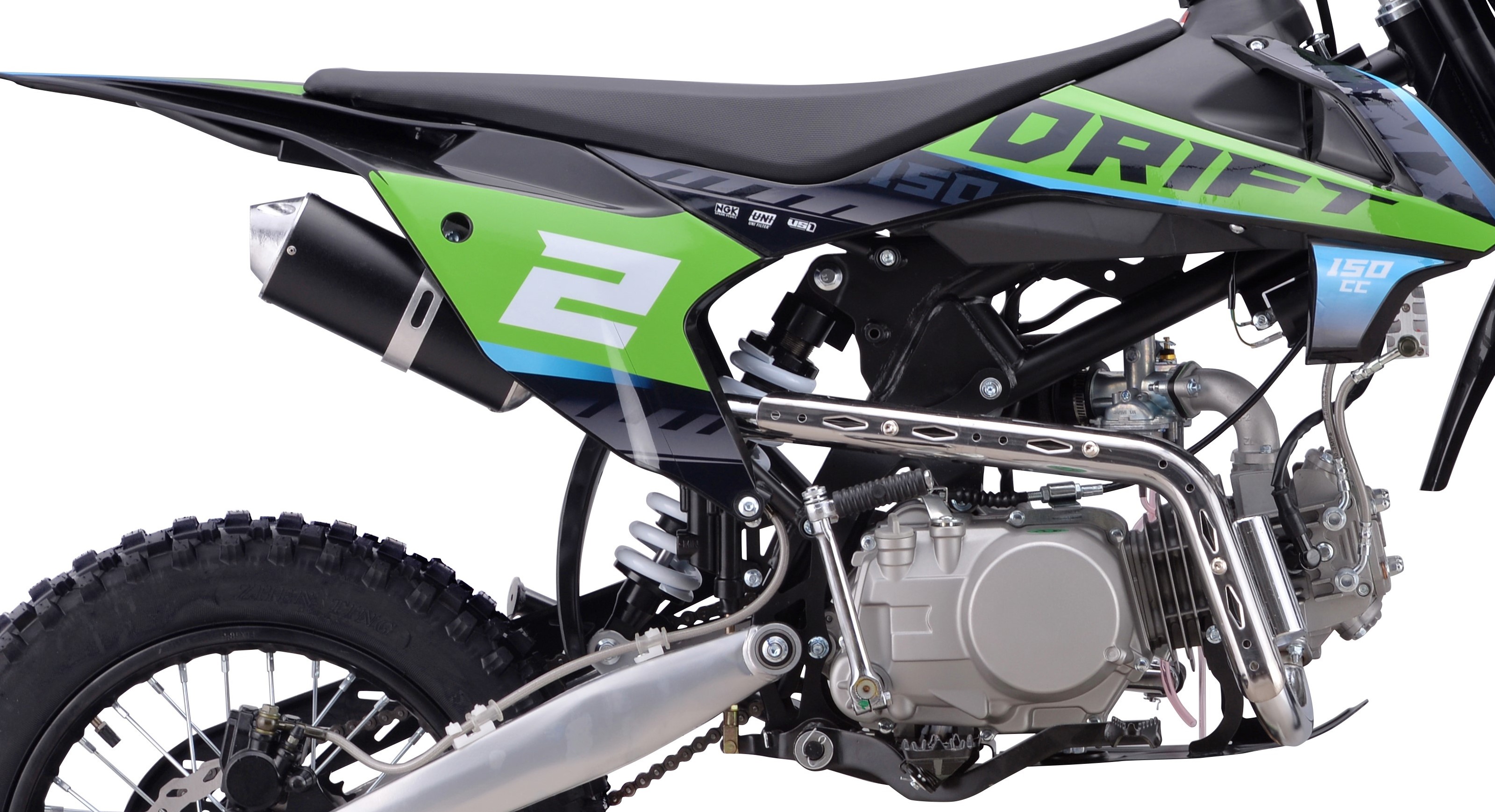 Échappement type CRF 110 plus PowerBomb