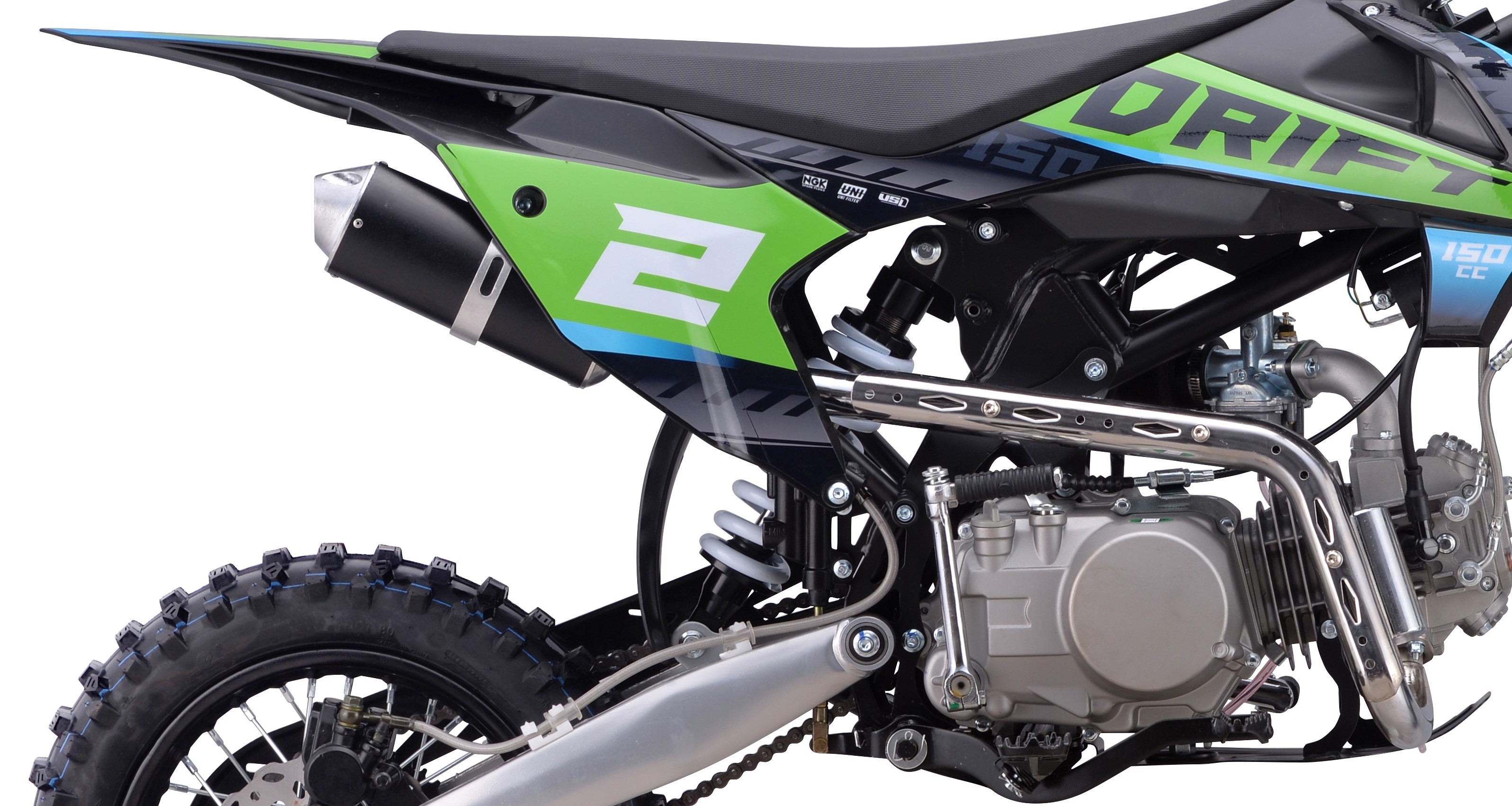 Échappement type CRF 110 plus PowerBomb